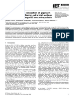 Very Long Distance Connection of Gigawattsize Offshore Wind Farms - Extra High-Voltage