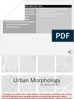 Morphology & Urban Design Elements