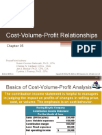 Cost-Volume-Profit Relationships