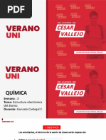 Verano César Vallejo - Química - Semana 2