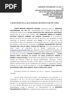 Escrito Inicial de Demanda Jca (Multa)