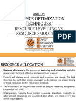 Resource Allocation