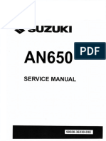 Suzuki 2013-2016 Burgman 650 AN650 AN650A Service Manual 01