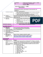 Lesson Plan in Grade 11 - Stem Earth Science: I. OBJECTIVES (Layunin) A. Content Standard