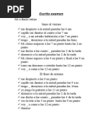 Escrito Examen