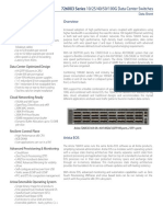 Product Highlights: 7260X3 Series 10/25/40/50/100G Data Center Switches