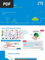 Change Starts Now !: ZXR10 2900E Series Switch Main Slides