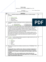 La Disciplina "Marketing" Pentru specialitatea:EMREI, FB An - II, III Examinator: - Lector, Gaugas Tatiana Turcu Alexandra EMREI 203eng