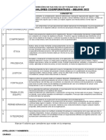 Encuesta de Valores Coorporativos