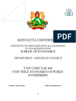 Eae 404 Economics of Public Enterprises-1