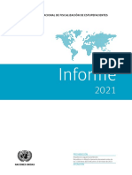 Informe 2021 de La Junta Internacional de Fiscalización de Estupefacientes (JIFE)