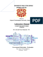 Laboratory Manual: Government Polytechnic Porbandar
