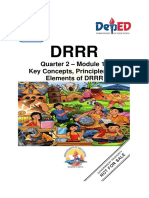 SLM 12 Week 6 Grade1112DRRR 2nd Quarter Key Concepts Principles and Elements of DRRR