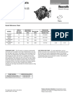 Models SV-20 & SV-25 Flange & Subplate Mounted: Engineering Data