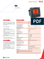 Circutor CVM-NRG96 Serie Datasheet