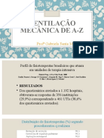 Ventilação de A A Z Módulo UTI