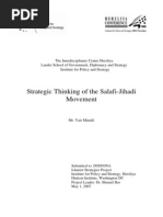 Strategic Thinking of The Salafi-Jihadi Movement