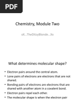 Chemistry Module Two