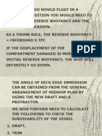 Damage Stability Calculations