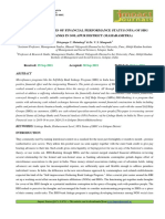 A Critical Analysis of Financial Performance Status (Npa) of SHG Linkage Banks in Solapur District (Maharashtra)