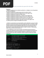 Práctica de Comandos de Supervisión de Redes