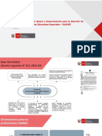 Orientaciones para El SAANEE