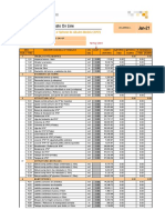 Planilla Calculo de Obra Argentina