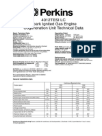 4012TESI LC Spark Gas Cogen Tech Data