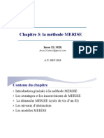 Chapitre 3 - Méthode MERISE