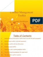 Conflict Management A Simple Tool Kit