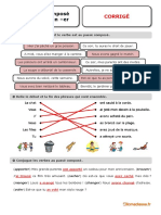 Passe Compose Er - Corrige