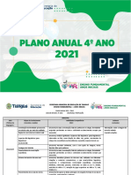 Plano Anual 4º Ano 2021