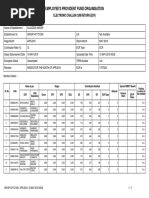 Employee'S Provident Fund Organisation: Electronic Challan Cum Return (Ecr)