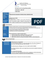 LSPU Self-Paced Learning Module (SLM) Purposive Communication - GEC 105 First Semester/2020-2021