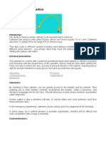 Urinary Catheter Insertion