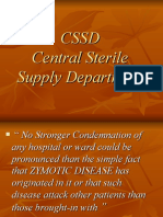 CSSD Central Sterile Supply Department