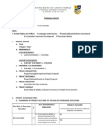 Terminal Report Template