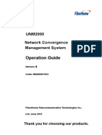 UNM2000 Network Convergence Management System Operation Guide (Version B)