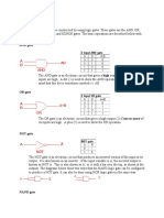 Logic Gates: Truth Tables