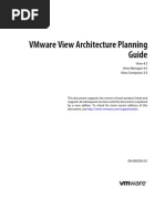 Vmware View Architecture Planning Guide: View 4.5 View Manager 4.5 View Composer 2.5