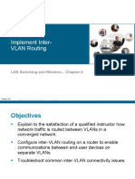 Implement Inter-VLAN Routing: LAN Switching and Wireless - Chapter 6