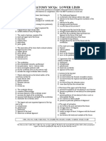 Lower Limb MCQ Final