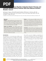 ASCO Adjuvant Intravesical BCG