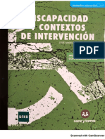 Discapacidad y Contextos de Intervención