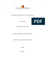 Examen Final La Hipótesis Documentaria o Autoría Mosaica