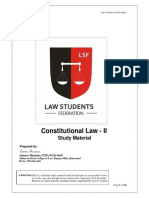 Constitutional Law - II Sameer Hussain