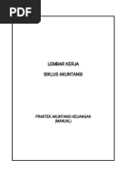 Lembar Kerja Siklus Akuntansi: Praktek Akuntansi Keuangan (Manual)