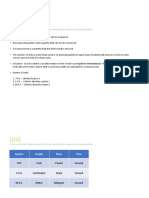 Units: Unit Is Internationally Accepted Reference Standard To Measure A Physical Quantity