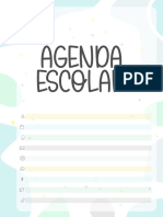 Agenda Escolar Datada Menino