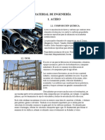 MATERIAL DE INGENIERÍA Acero